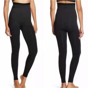 - SPANX Assets High Waisted Black Leggings‎ Size S shape wear